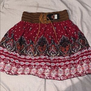 Skirt with short underneath